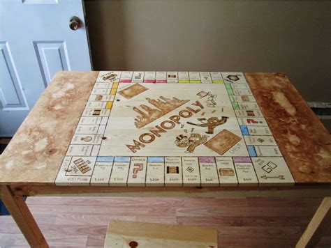 Original Table Board Games Monopoly Diy Arts And Crafts