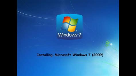 This product requires a valid product activation key for download. Installing-Microsoft Windows 7 (2009) - YouTube