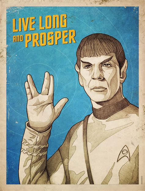 Star Trek Spock Poster Domestika