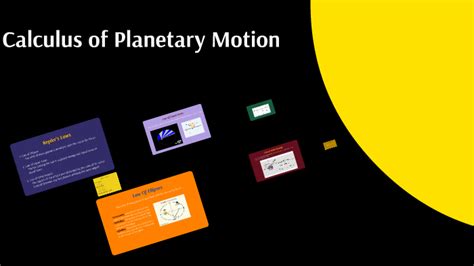 Calculus Of Planetary Motion By Cole Cummins
