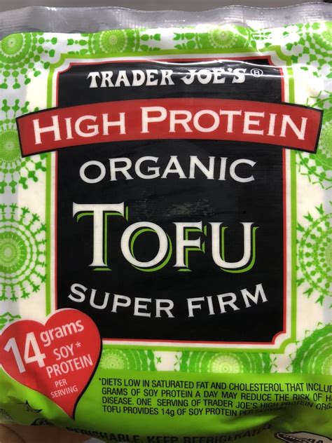 Tofu High Protein Vegan Products From Trader Joes Popsugar Fitness