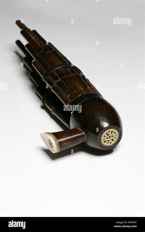 Sheng The Chinese Double Reed Wind Instrument Made Of Bamboo Chinese