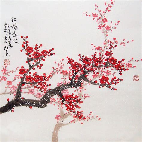Japanese Art Cherry Blossom Wallpapers Top Free Japanese Art Cherry