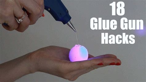 18 Awesome Hot Glue Gun Life Hacks Youtube