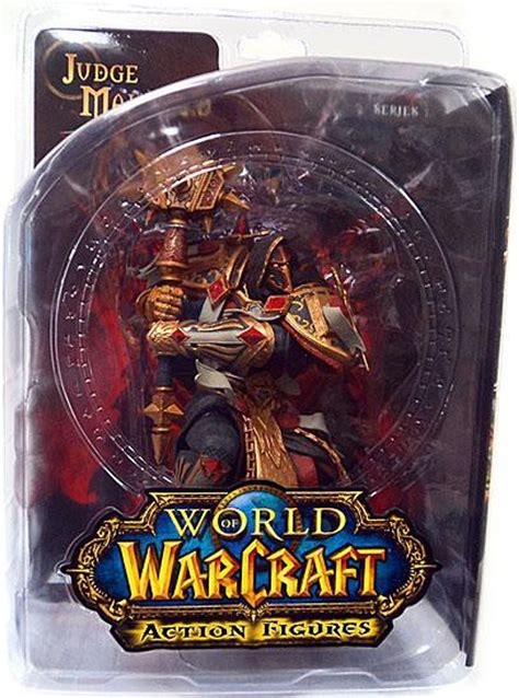 World Of Warcraft Series 7 Judge Malthred Action Figure Human Paladin