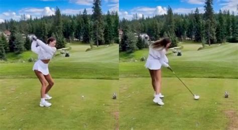 Paulina Gretzky Goes Viral After Showing Off Impressive Golf Swing In