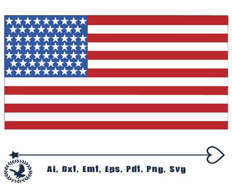 Usa Flag Svg Us Flag Clipart American Flag Svg Usa Flag Etsy Uk