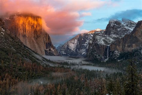 Nature Yosemite National Park Hd Wallpaper By Darvin Atkeson
