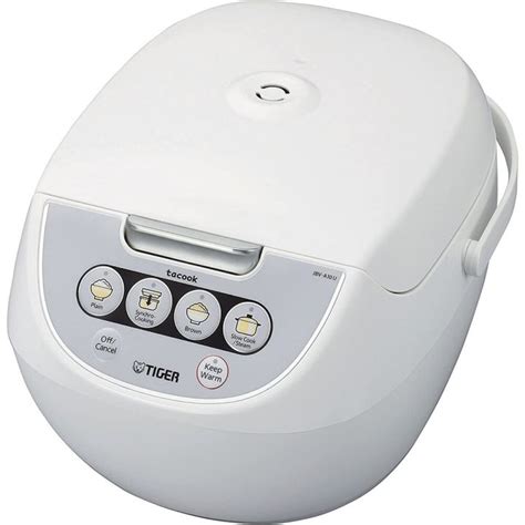 Tiger Jbv A U Cup Uncooked Micom Rice Cooker Electric With Food