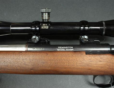 Lot Remington Model 40xbr 222 Rem Single Shot Rifle Serial 047006b