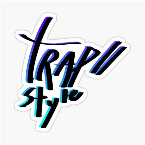 Graffiti Tag Trap Style Sticker By Ffelder Redbubble