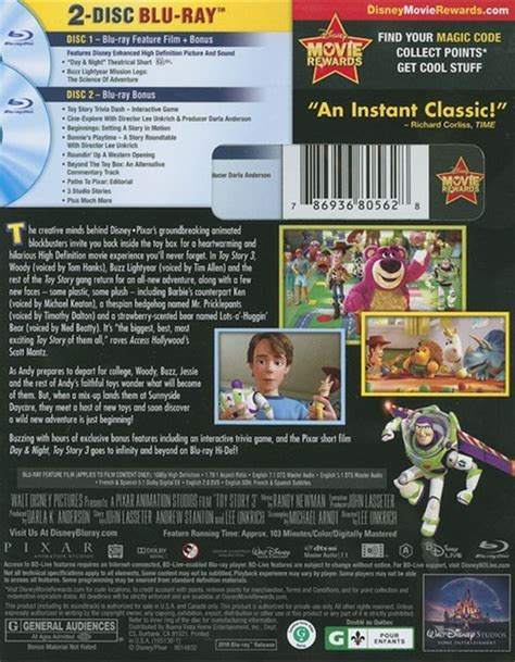 Toy Story 3 Blu Ray 2010 Dvd Empire