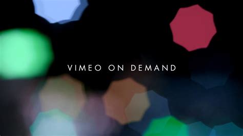 Trailer Vimeo On Demand Youtube