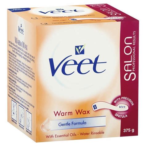 Sold & shipped by taylormade distributions. Buy Veet Warm Wax Hair Removal 375g Online at Chemist ...