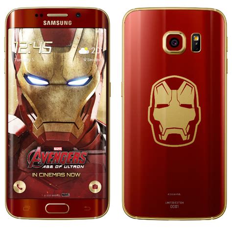 Samsung Announces Galaxy S6 Edge Iron Man Edition Phone Tech Ticker