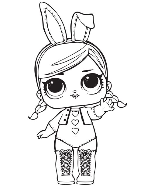 Pin By Banndit1 On Coloring Lol Lol Dolls Cartoon Coloring Pages