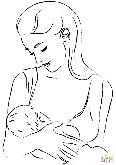 Lactancia Materna Dibujo Para Colorear Los Beneficios Y Aportes De La Lactancia Materna La