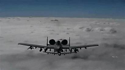 A10 Aircraft Military Thunderbolt Gifs Fighter Warthog