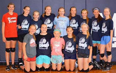 2017 Volleyball Camp Mater Dei Catholic High School Breese Il