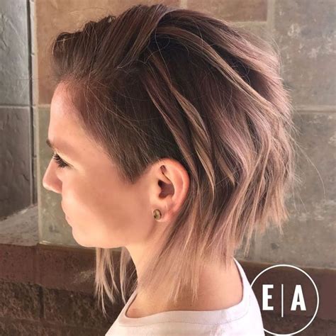 35 Shaved Hairstyles For Women Who Dare To Be Different Shaved Side