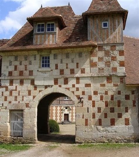French Chateaux With Chequered Walls My French Country Home