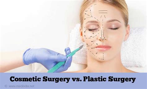 Cosmetic Surgery Vs Plastic Surgery