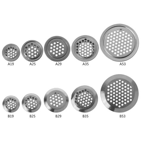 Stainless Steel Air Vent Hole Ventilation Louver Round Shaped Venting