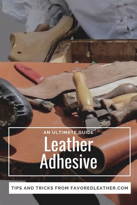 Leather Adhesive An Ultimate Guide | Leather adhesive, Diy leather working, Leather craft projects
