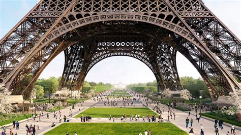 Eiffel Tower Landscaping Project Gets The Green Light Complete France