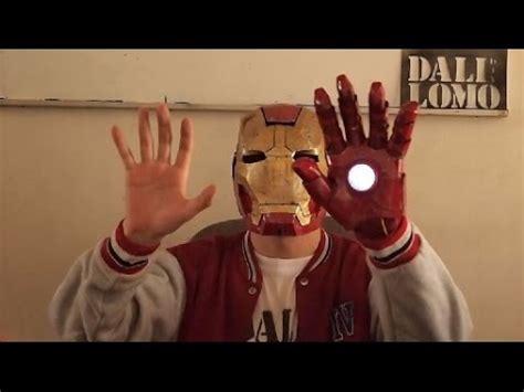 Unlike my previous gauntlets, there is minimal riveting, as most of the parts are held to the glove using epoxy. #91: Iron Man Hand Part 3 - Thumb Control Repulsor LED (no soldering) | Costume How to DIY - YouTube