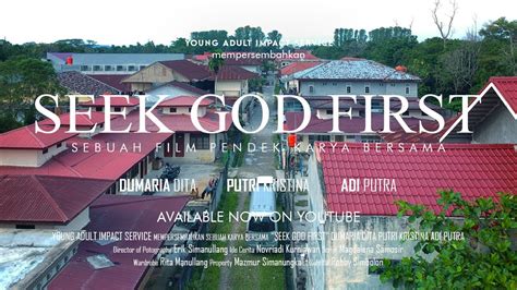 Film Pendek Rohani 2021 Seek God First Youtube
