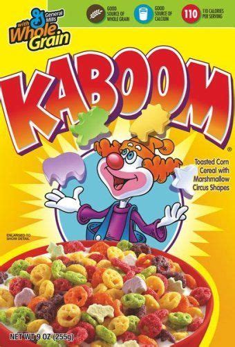 Kaboom Cereal 9 Ounce Boxes Pack Of 12 By General Mills