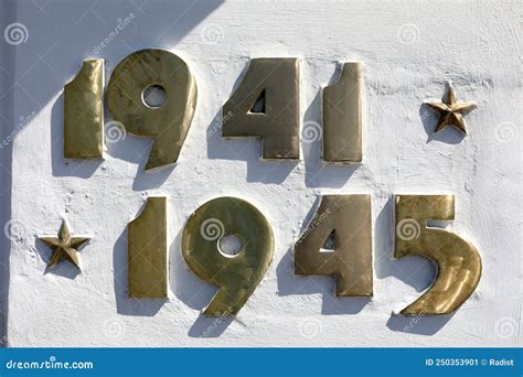 Start And End Dates Of World War Ii Stock Image Image Of Military