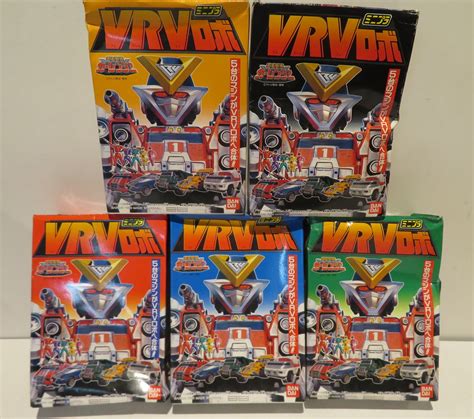 Bandai Minipura Vrv Robo Gekisou Sentai Carranger Full 5 Piece Set Vrv Robo Mandarake 在线商店
