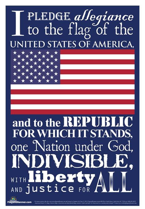 Pledge Of Allegiance Poster Posterpledge Classroom Theme Travel