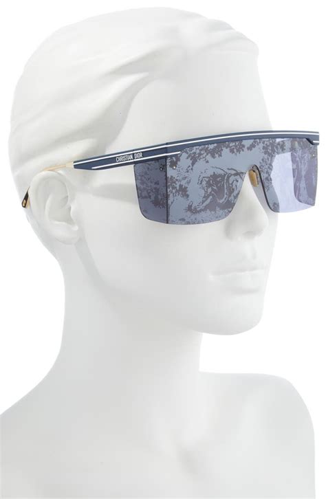 dior club m1u mirrored shield sunglasses nordstrom