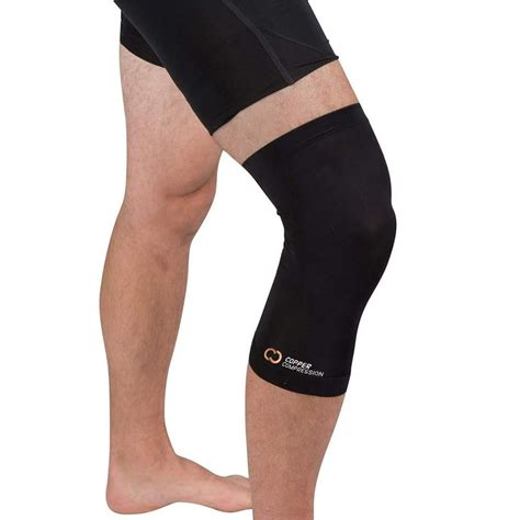 Copper Compression Recovery Knee Sleeve Guaranteed Highest Copper