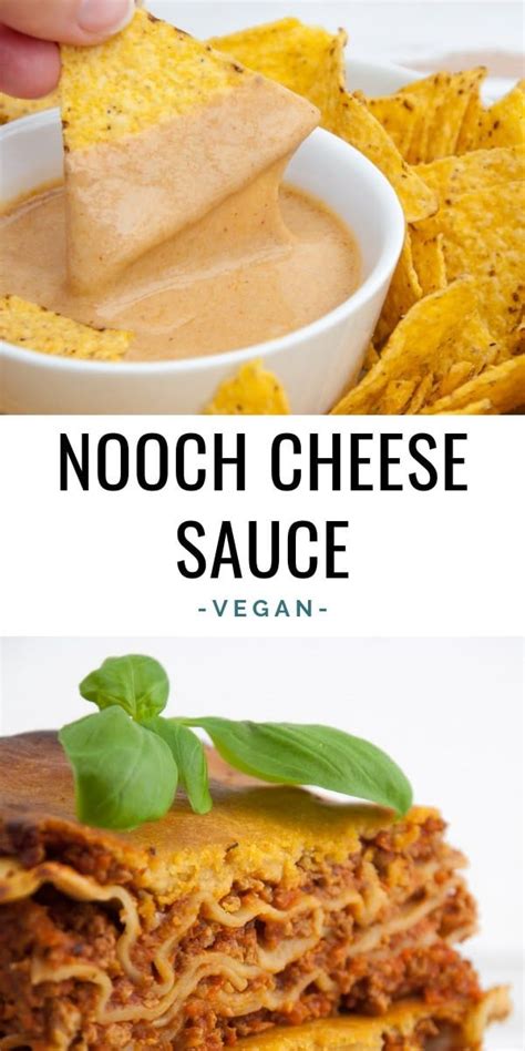 Nooch Cheese Sauce Vegan Cheese Sauce Made With Nutritional Yeast