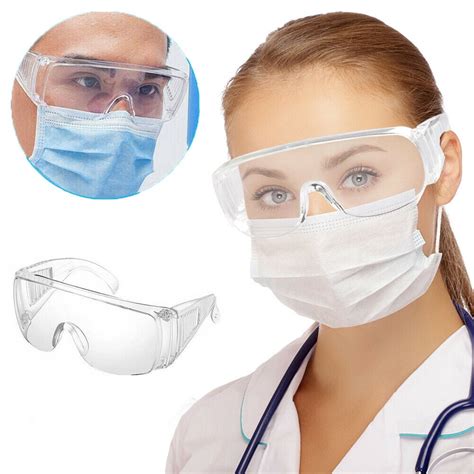 safety glasses goggles anti fog protective eyewear lab surgical chemical eye protection us