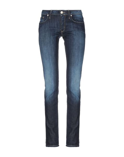 Dondup Denim Pants In Blue Modesens