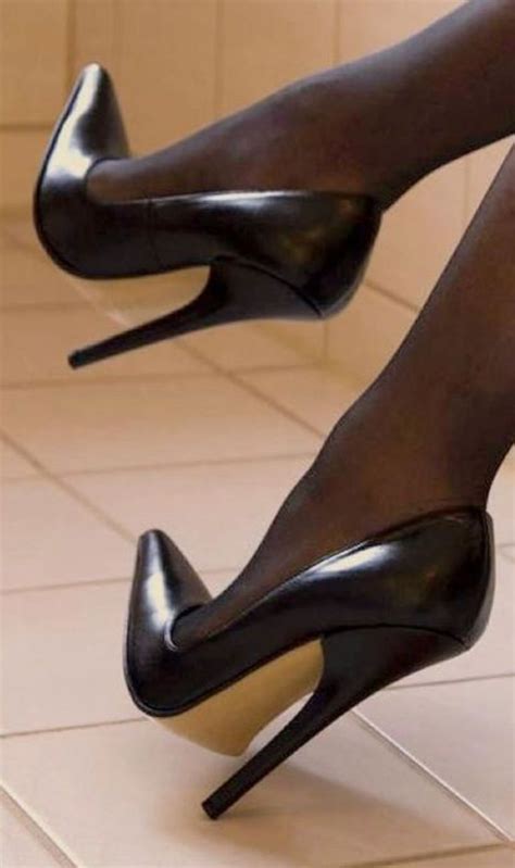pin von mieczysław kowalczuk auf black high heels nylons fersen strumpfhosen highheels stilettos