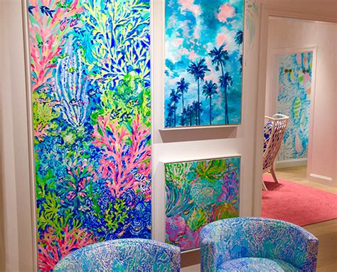 Lilly Pulitzer Decorated Rooms Shelly Lighting