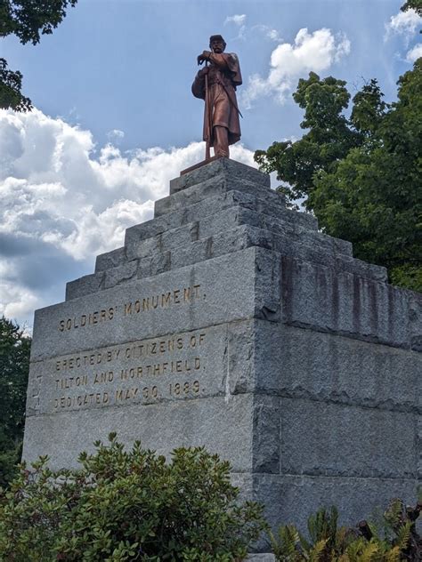 Soldiers Monument 2 Winter St Tilton New Hampshire Landmarks