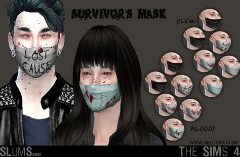 Best Sims Face Mask Cc To Download All Free Fandomspot Parkerspot