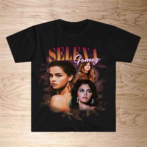 Selena Gomez Shirt Selena Gomez T Shirt Rnb Shirt Rap T Etsy