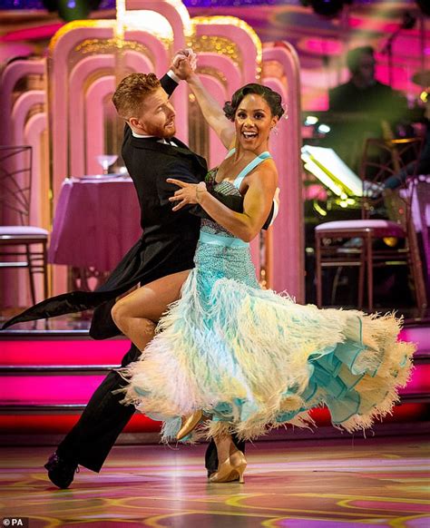 Strictly Come Dancings Alex Scott Reveals She Cannot Wear Heels In