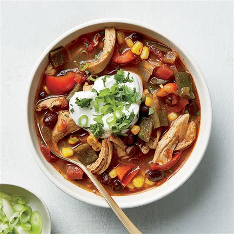 Pulled Chicken And Black Bean Soup Healthy Recipe Ww Uk
