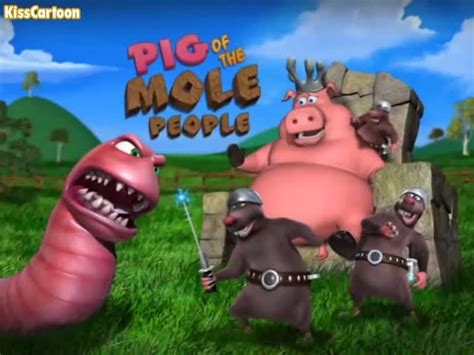 Back At The Barnyard Season 2 Episode 24 Plucky And Mepig Of The Mole