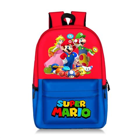 Super Mario Bros School Book Backpack Bag Backpacks And Bags