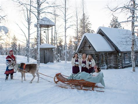 A Magical Wedding To Remember In Finnish Lapland Perfect Weddings